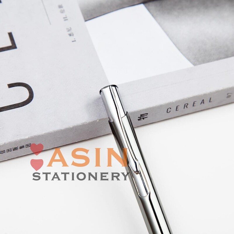 20 tk/partii Kuum müük Kohandatud pastapliiats metallist pastapliiatsi tugi prindi logo reklaam hulgimüük isikupärastatud metallist pliiats