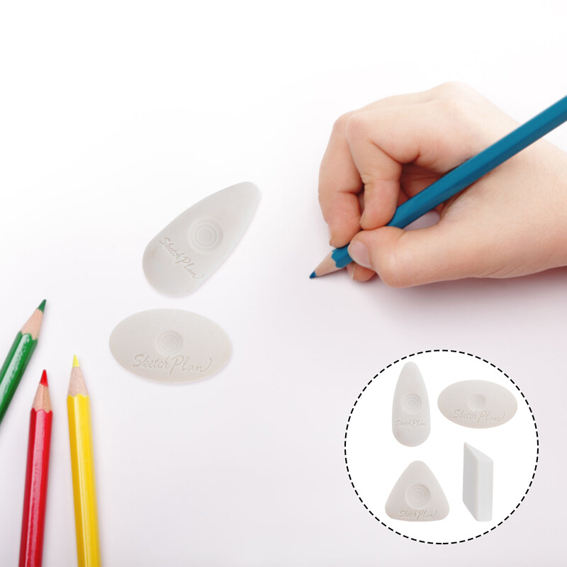 4 tk kustutuskumm lastele kummist joonistus leivakumm Laste kustutuskummid kirjatarbed kooli vormitav toode esiletõstetud pliiatsi kolmnurk