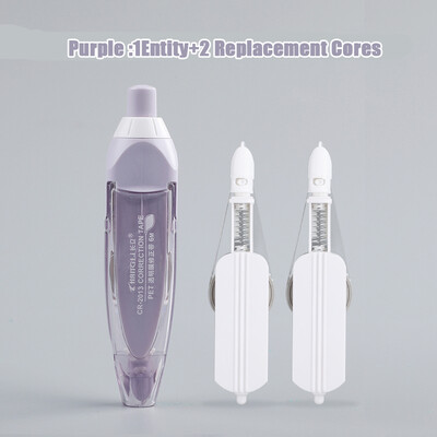 1 kartica Push Type Correction Traka s brisanjem i isključivanjem zvuka Zamjenjiva Core Correction Traka s Student Correction Liquid