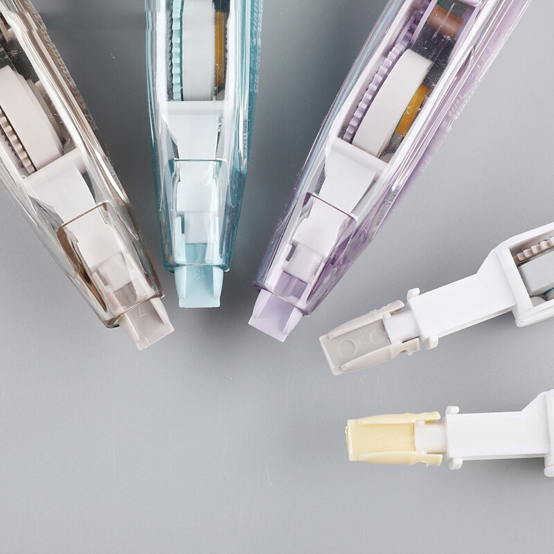 1 kartica Push Type Correction Traka s brisanjem i isključivanjem zvuka Zamjenjiva Core Correction Traka s Student Correction Liquid