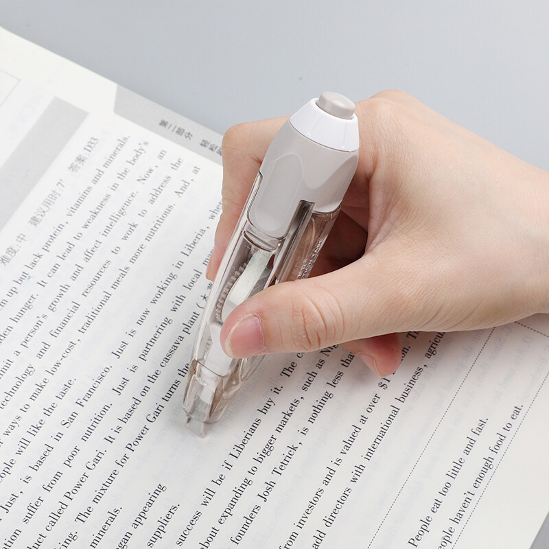 1 kartica Push Type Correction Traka s brisanjem i isključivanjem zvuka Zamjenjiva Core Correction Traka s Student Correction Liquid