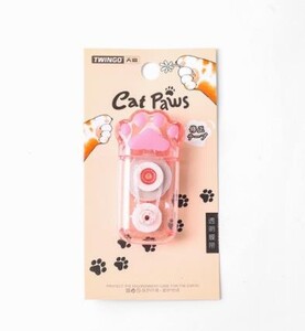 Награда за преносима корекционна лента Cat Claw за ученик Училищен офис Бял Kawaii Коректор Канцеларски материали 6M