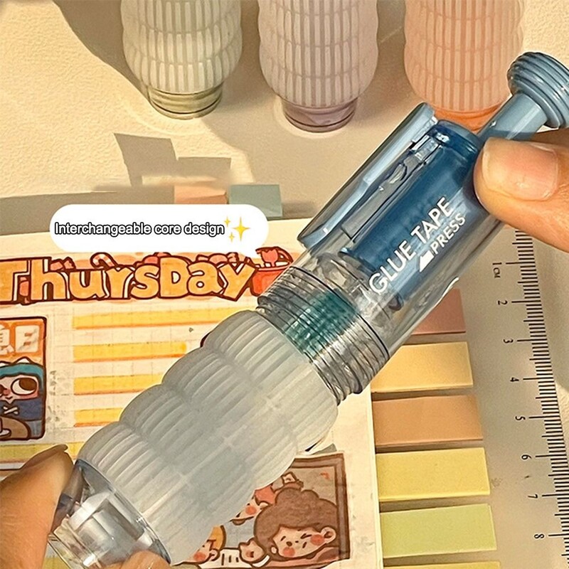 Kahepoolne kleepuv kiiresti kuivav punktikleebis DIY scrapbooking vahetatav tuum õpilaste kirjatarvete koolitarvete jaoks