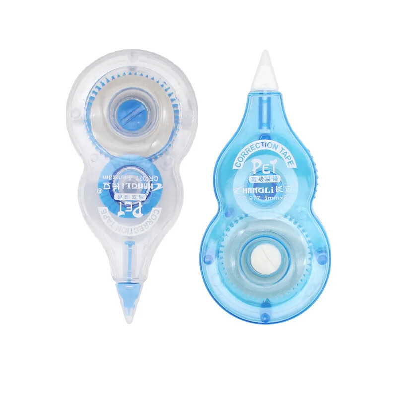 6 vnt. / rinkinys Paprastas korekcinis juostos volelis 8mx5mm balta lipdukų juostelė studentų klaidoms Trintukas juostelė Mokykliniai raštinės reikmenys