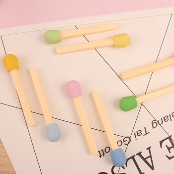 8 τεμ/σετ Kawaii Rubber Eraser Kid Gift Σχολικά είδη Γραφικής ύλης Mini Color matches Shape Rubber Pencil Eraser Student Award