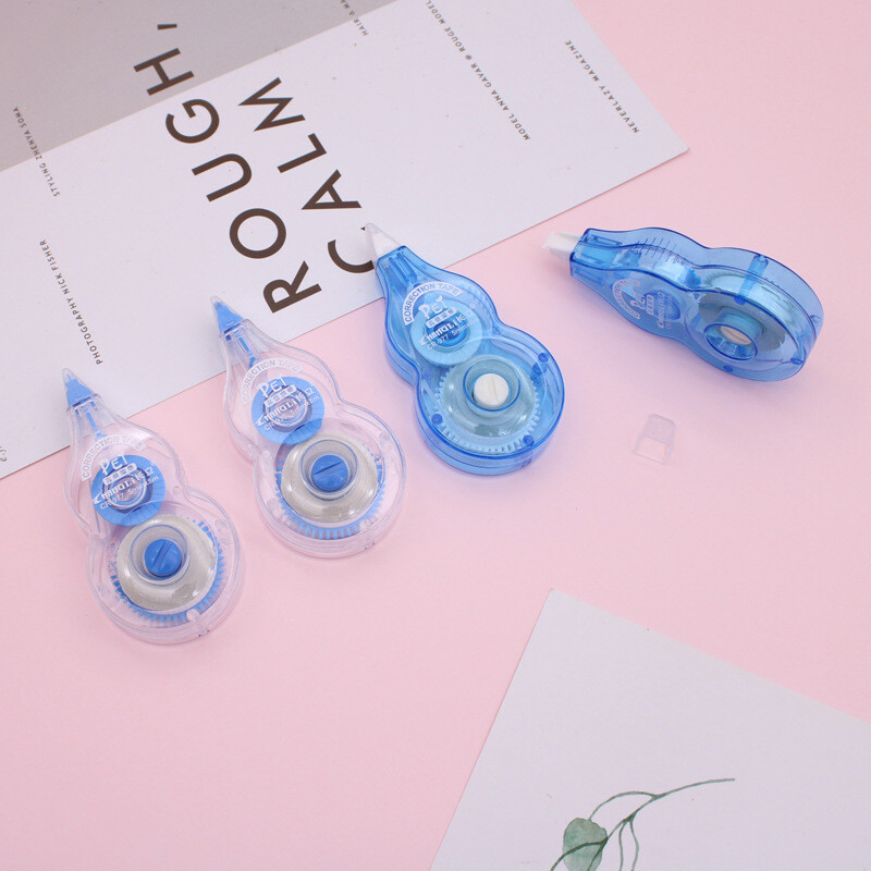 6 vnt / rinkinys Volelio korekcinė juosta 8mx5mm balta lipdukų juostelė studentų klaidoms Trintukas juosta Mokyklinės kanceliarinės prekės