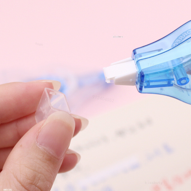 6 vnt / rinkinys Volelio korekcinė juosta 8mx5mm balta lipdukų juostelė studentų klaidoms Trintukas juosta Mokyklinės kanceliarinės prekės