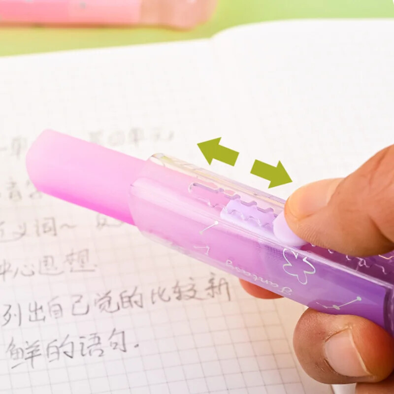 Gumă creion de culoare Jelly Gumă de gumă labe de pisică pentru școală Instrumente de scris Papetarie coreeană Cadouri pentru copii Rechizite de birou