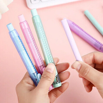 Γόμες Kawaii Rubber with Refillable Pencil Wipe Clean Correction Εργαλείο γραφής Κορεατικής Σχολικής Γραφικής ύλης Είδη γραφής γραφείου