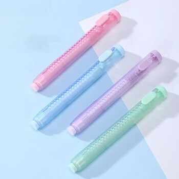 Γόμες Kawaii Rubber with Refillable Pencil Wipe Clean Correction Εργαλείο γραφής Κορεατικής Σχολικής Γραφικής ύλης Είδη γραφής γραφείου