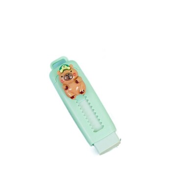 Νέα Push Pull Capybara Eraser Cute Soft 4B Mess Δωρεάν Σκίτσο Σταθερά σχολικά είδη