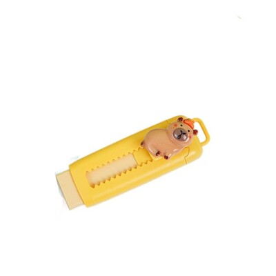 Νέα Push Pull Capybara Eraser Cute Soft 4B Mess Δωρεάν Σκίτσο Σταθερά σχολικά είδη