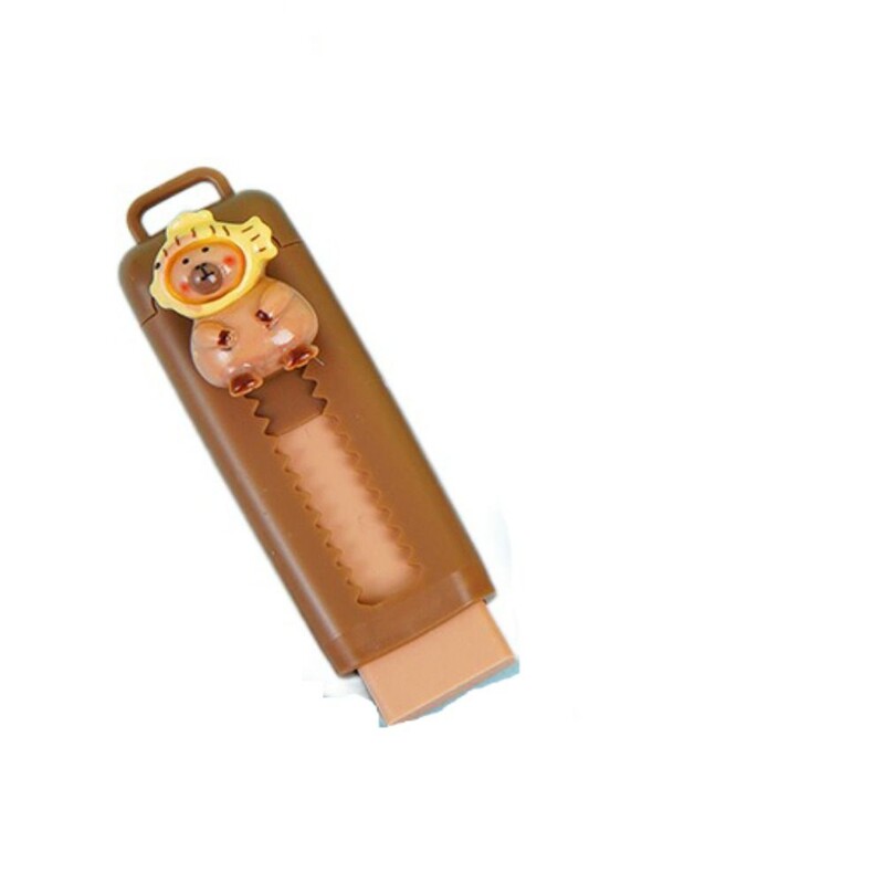 Uus Push Pull kapybara kustutuskumm, armas pehme 4B segaduseta sketch statsionaarsed õpilaste koolitarbed