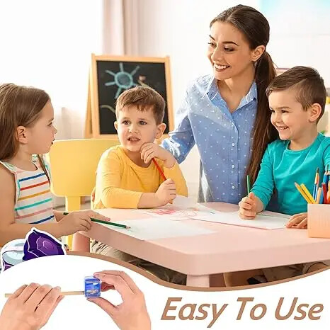 1-3tk Silmapliiatsi teritaja Kahekordne meigiteritaja Kosmeetiline pliiats Kompaktsed meigipliiatsiteritajad silmapliiatsi huulepliiatsi pliiatsite jaoks