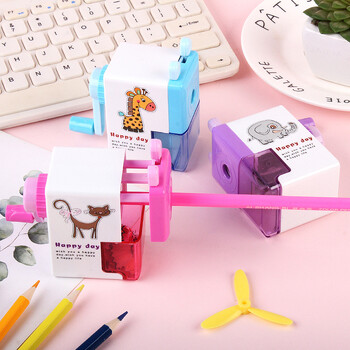 Pencil Sharpener 2022 Creative Cute Cartoon Automatic Pencil Sharpener Students Learn Stationery Παιδική ξύστρα μολυβιών