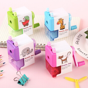 Pencil Sharpener 2022 Creative Cute Cartoon Automatic Pencil Sharpener Students Learn Stationery Παιδική ξύστρα μολυβιών