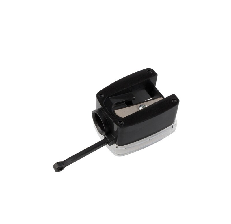 Ascuțitor de creion cosmetic cu găuri duble pentru ruj de precizie pentru creion de buze pentru sprâncene creion pentru ochi, cadou pentru fete, rechizite școlare