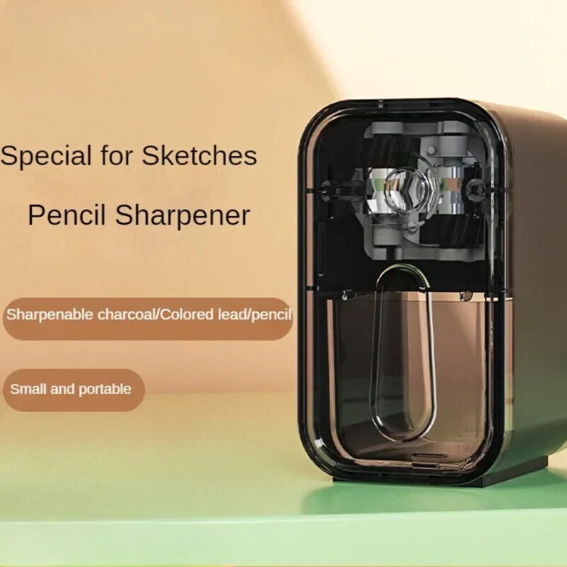 Siseneb automaatselt pliiatsiteritaja lauaarvuti pöörlev kleepumisvastane plii käsitsi väntatav mehaaniline tööriist koolitarbed