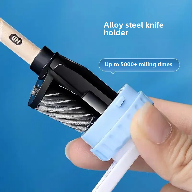 Ръчна острилка за моливи Студентска въртяща се пила Самобръсначка Детски канцеларски материали Училищни пособия Инструменти за изкуство Острилка за рисуване Нож