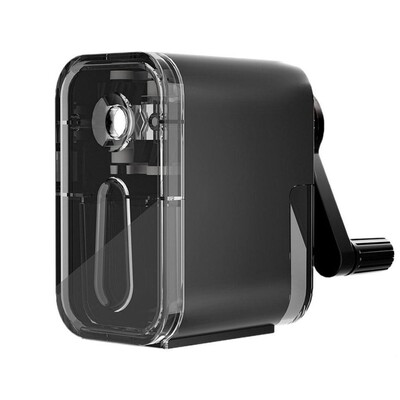 Ascuțitorul rotativ de creion de birou introduce automat rechizitele școlare cu plumb Instrument mecanic cu manivelă Premiul pentru studenți