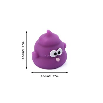 Εγχειρίδιο Creative Poo Shaped Pencil Sharpener Mini Cartoon Sharpener PVC Σχολικές προμήθειες Χαρτικά