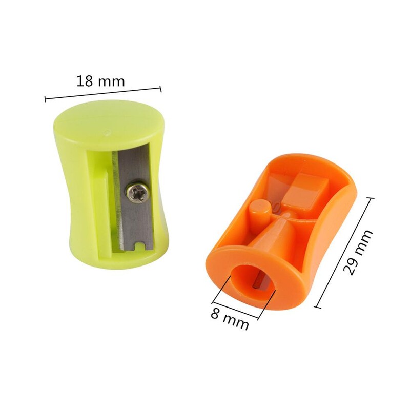 30 бр. Мини пластмасова острилка за моливи Candy Color Стандартна машина за рязане на моливи Училищни офис консумативи Канцеларски материали Подаръци за рожден ден