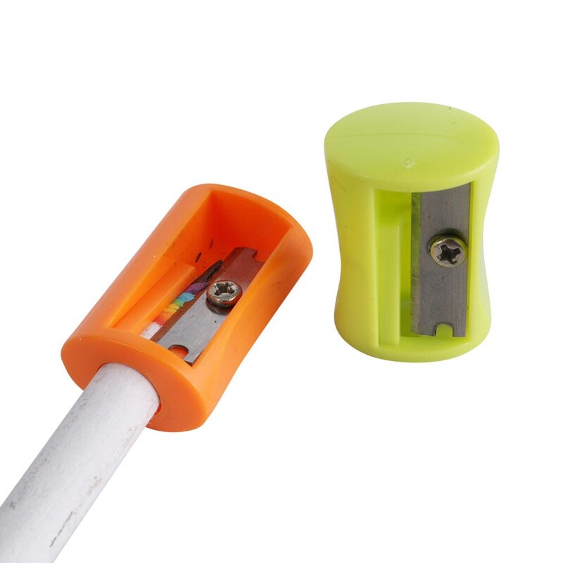 30 бр. Мини пластмасова острилка за моливи Candy Color Стандартна машина за рязане на моливи Училищни офис консумативи Канцеларски материали Подаръци за рожден ден