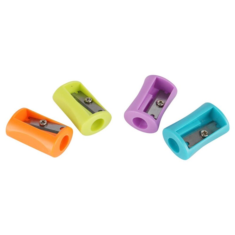 30 бр. Мини пластмасова острилка за моливи Candy Color Стандартна машина за рязане на моливи Училищни офис консумативи Канцеларски материали Подаръци за рожден ден