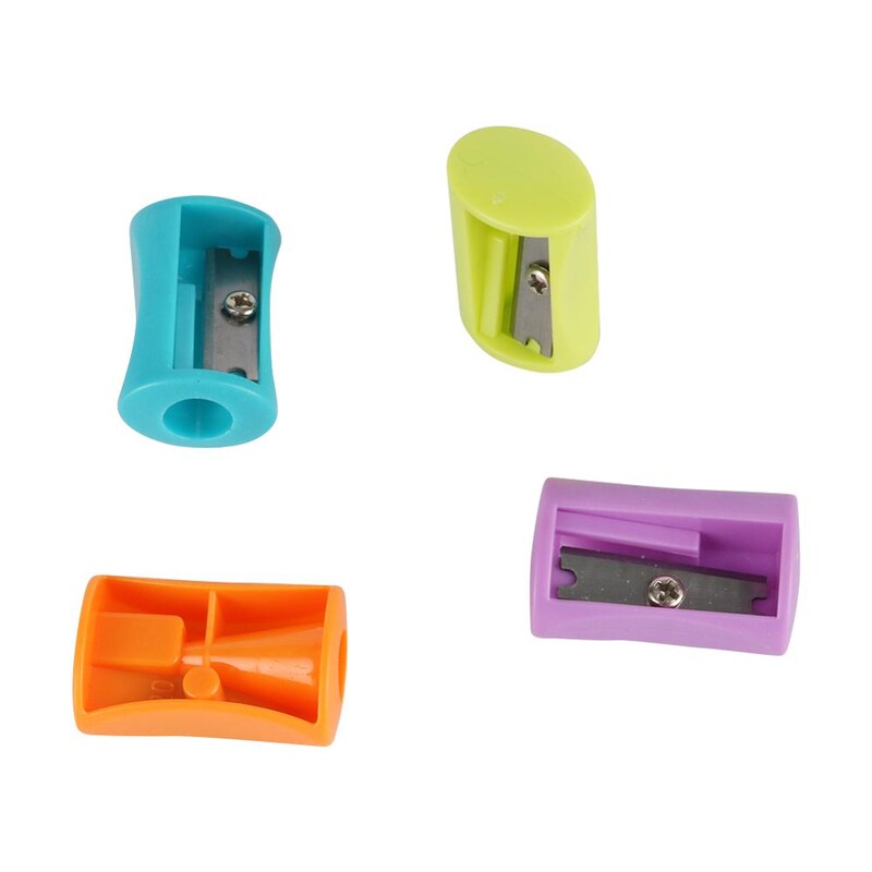 30 бр. Мини пластмасова острилка за моливи Candy Color Стандартна машина за рязане на моливи Училищни офис консумативи Канцеларски материали Подаръци за рожден ден