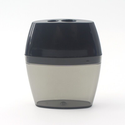 Šiljilo velikog kapaciteta s dvije rupe i spremnikom za strugotine, izdržljivo i jednostavno za korištenje, savršeno šiljilo za studente