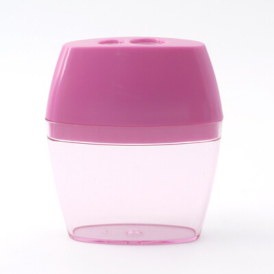 Šiljilo velikog kapaciteta s dvije rupe i spremnikom za strugotine, izdržljivo i jednostavno za korištenje, savršeno šiljilo za studente