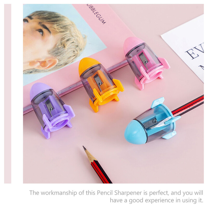 Ručno šiljilo s jednom rupom od 24 komada, uredsko ručno šiljilo za olovke, slatka šiljila, olovke u boji, svijetle plastične