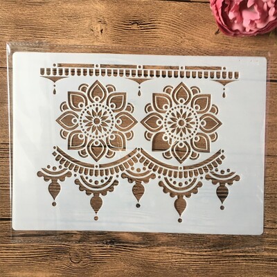 A4 29 cm mekani tanki valoviti DIY šablone za slojeve Spomenar za bojenje Album za utiskivanje Ukrasni predložak