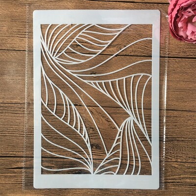 A4 29 cm mekani tanki valoviti DIY šablone za slojeve Spomenar za bojenje Album za utiskivanje Ukrasni predložak