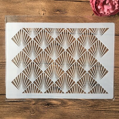 A4 29 cm mekani tanki valoviti DIY šablone za slojeve Spomenar za bojenje Album za utiskivanje Ukrasni predložak