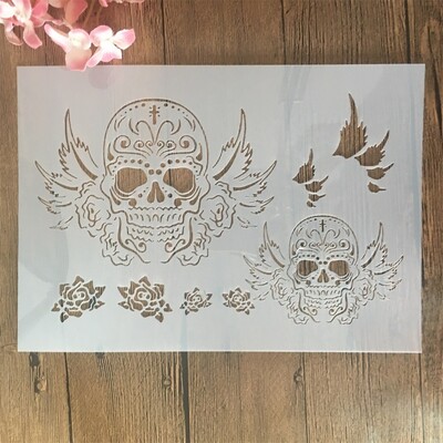 A4 29 cm mekani tanki valoviti DIY šablone za slojeve Spomenar za bojenje Album za utiskivanje Ukrasni predložak