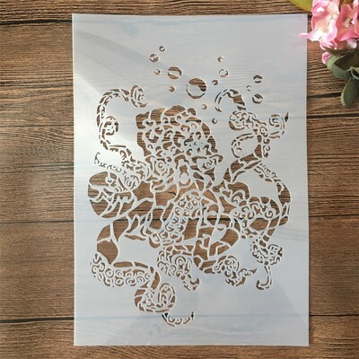 A4 29 cm mekani tanki valoviti DIY šablone za slojeve Spomenar za bojenje Album za utiskivanje Ukrasni predložak