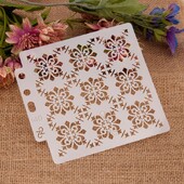 Šablone za slikanje Šablona za višekratnu upotrebu za slikanje na drvenom kamenju Platno Tkanina Staklo Keramika S140