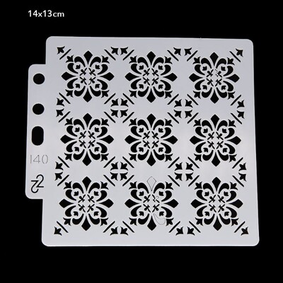 Šablone za slikanje Šablona za višekratnu upotrebu za slikanje na drvenom kamenju Platno Tkanina Staklo Keramika S140