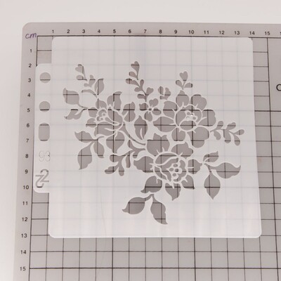 Шаблон за шаблон за рисуване, шаблони за многократна употреба за рисуване Направи си сам Craft Card Rock Decor S93