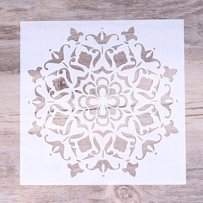 15 cm-es barkácsolás kézműves rétegező mandala sablonok falra festéshez Scrapbooking bélyegek album dekoratív dombornyomott papírkártyák