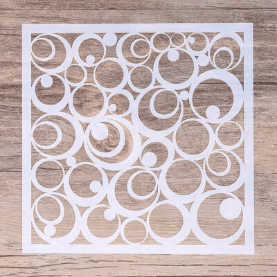 13 cm DIY rukotvorina, geometrijska šablona za nanošenje slojeva za slikanje, spomenar, album za utiskivanje, ukrasne papirnate kartice za utiskivanje