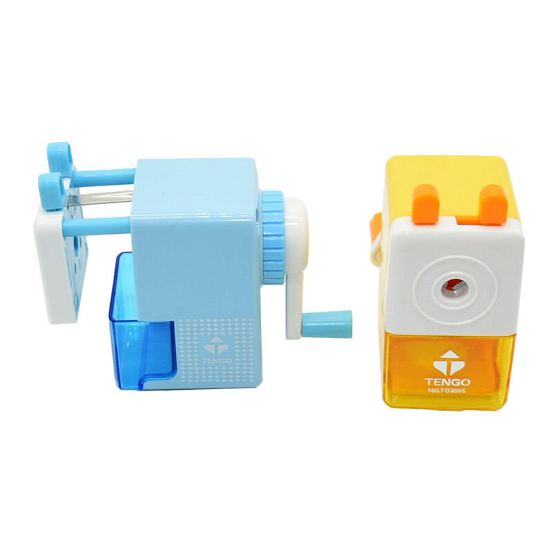 Висококачествена острилка за моливи, безопасна ръчна механична острилка за моливи, канцеларски и училищни пособия