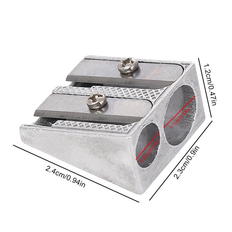 Ascuțitoare de creioane cu magneziu Orificii duble Creioane din grafit Ascuțitoare de creioane pentru școală Rechizite de birou Accesorii de papetărie pt.