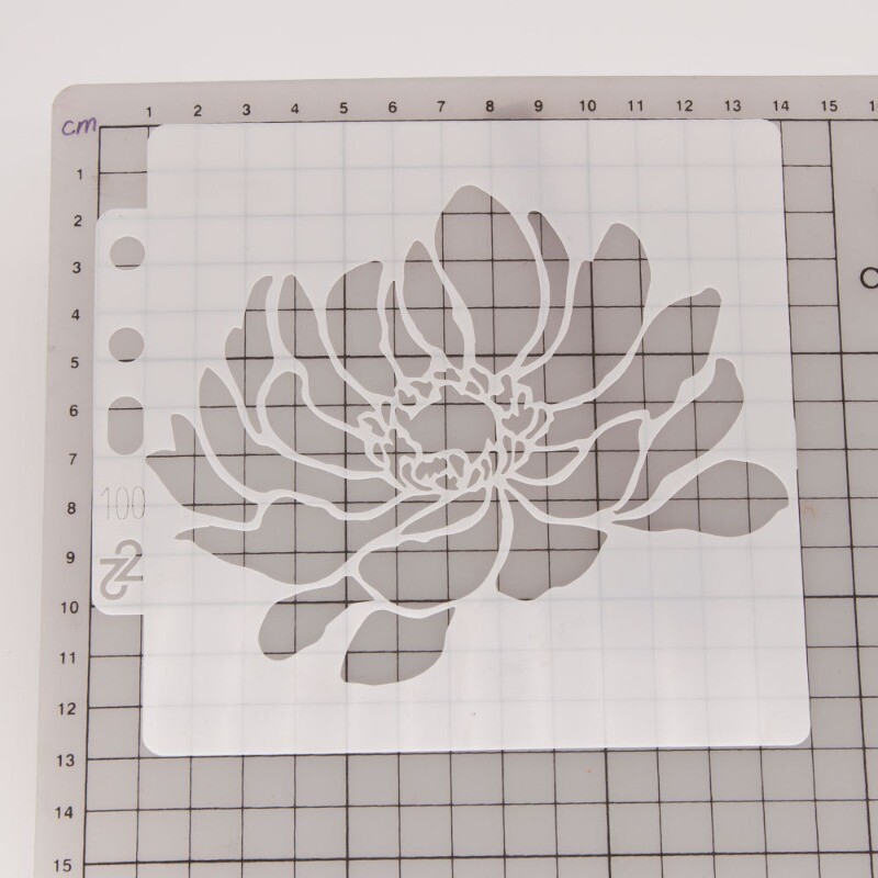 Șablon de șabloane reutilizabile pentru meșteșuguri, pictură pe carduri, pânză, bricolaj, artizanat, mobilă, hârtie S100