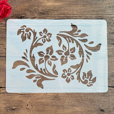 A4 29 * 21 cm Mandala cvijet DIY šablone Zidne slike Spomenar Bojanje Reljefni album Ukrasni papirni predložak kartice, zid