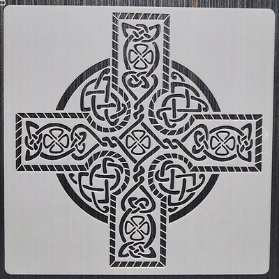 20*20cm Geometrijska Mandala DIY Šablone za slojeve Oslikavanje zidova Namještaj Spomenar Bojanje Album za utiskivanje Ukrasni predložak