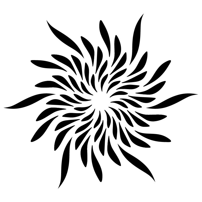 20*20cm Geometrijska Mandala DIY Šablone za slojeve Oslikavanje zidova Namještaj Spomenar Bojanje Album za utiskivanje Ukrasni predložak