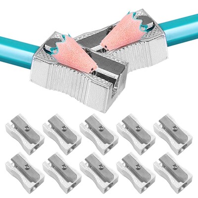 Šiljilo za olovke Ergonomsko metalno školsko šiljilo za bojice Ergonomski uredski pribor Pribor za pisanje za učenike i