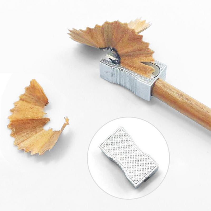 Šiljilo za olovke Ergonomsko metalno školsko šiljilo za bojice Ergonomski uredski pribor Pribor za pisanje za učenike i